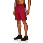 Reebok Mens Red black Active Knit Pull On Amped Training Shorts  Sz Xl New