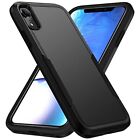 Compatible With Iphone Xr Case  Heavy Duty Protection For Iphone Xr Black