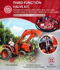Third Function Valve Kit For Kubota L2501 L3200 L3301 L3901 Tractors La 524 525