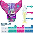 Fin Fun Starter Kids Mermaid Tail   Monofin For Swimming  choose Color   Size