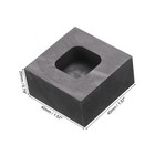 Gold Silver Graphite Ingot Mould Crucible Casting 76g Gold 38g Silver