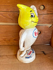 Esso Gasoline Oil Drop Boy  drip  Cast Iron Bank 9  Tall Saluting Reproduction