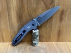 Kershaw Dividend 1812gry Gray 420hc Plain Blade Speedsafe    custom    Usa Excellent