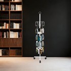 Greeting Card Rack Spins 20pocket White Retail Display 8 x6   Cards Sign Holder