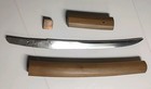Edo Period Japanese Ko-wakizashi   Sun-nobi Tanto In Shirasaya