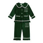 Kids Baby Boy Girl Velvet Christmas Pajamas Set Family Mother me Sleepwear