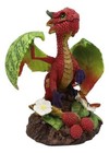 Colorful Garden Fruits And Berries Green Thumb Berry Raspberry Dragon Statue