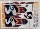 Latest Cobra Extreme Sg Cricket Bat Stickers -sg Bat Sticker