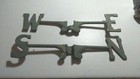 Weathervane Directionals 15   Aluminum  Nsew   Fits 3 4   Rods  Antiqued Green