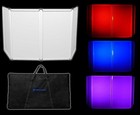 Rockville Dj Event Facade Light Weight Metal Frame Booth W black white Scrim bag