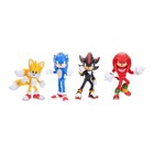 Sonic The Hedgehog 3 5  Action Figure Set - 4pk  Superheroes  