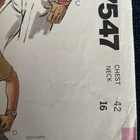 Vintage Mccalls 7574 Men   s Western Shirt Size 42