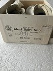 Vintage 1950s Mrs  Day   s Ideal Baby Shoes Size 3 Med Original Box