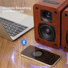 Saiyin Bluetooth Powered Bookshelf Speakers Powered Speakers