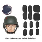 Universal Airsoft Helmet Pads Tactical Helmet Inner Eva Cushion Pad With Sticker