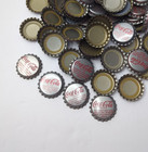 Vintage 100 Silver Coke Coca Cola Bottle Caps -see Photos -possibly Unused Lot20