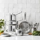 All-clad D5   Stainless-steel 10-piece Cookware Set  Ships Free From Usa