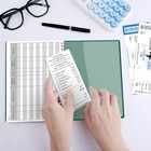  Check Registers For Personal Checkbook  Transaction Expense Ledger Dark Green