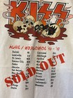 Kiss Alive Worldwide Tour 1996 97 Vintage Band T-shirt Size Xl Double Sided