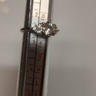 925 Ss Petite Child Little Girl Daughter Cz Ring Sz 2 5 Round Cz  6 Cz Accents