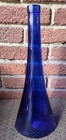 Vintage Cobalt Blue Vase Collectible Decor 14  Art Glass