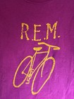 R e m  Original Vintage Little America Part 2 Tour Shirt Tee Bicycle Clean Rare 