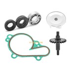 Water Pump Rebuild Kit For Yamaha Yz125 Impeller Shaft Gear Bearing Seal 1998-04