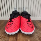 Nike React Phantom Gx Pro Tf Youth 3 5 Red Black Turf Soccer Cleats Dd9567-600