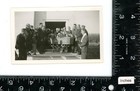 Coffin Casket Funeral Post Mortem Vintage Found Snapshot Photo