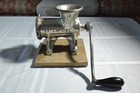 Vintage Cast Iron Meat Grinder Chopper Stand Bean Splicer Enterprise  12 Spano