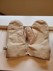 Vintage Nos Never Been Used Leather  Motorcycle  Mittens Gloves 1950s