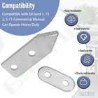 Kt1100 Knife And Gear Replacement Kit For  1 Old Reliable Can Openers W