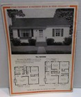 1952 Standard Homes Catalog  Mid Century Modern Home Plans