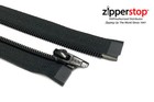1pc Ykk  5 7  - 48  Nylon Coil Jacket Zipper Separating Made In Usa Color Black