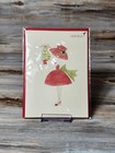 Papyrus Lot Of 3 Christmas Greeting Cards Glitter Gems Fancy Beautiful New Rare