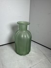 Peir 1 Imports Frosted Green Glass Bottle Vase - No Stopper