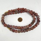 Red Skunk Venetian Trade Beads