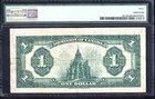 Dominion Of Canada 1923  1 One Dollar Banknote Pmg Grade Vf30 Black Seal Group 3