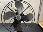 Vintage Emerson 73646 Electric Oscillating Steel Fan Blade 3 Speed Working