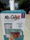 New Mr Coffee Fresh Iced Tea Brewer Maker Tm70 Teal Pitcher 3qt 3quart Bags leaf