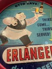 Vtg Philadelphia 1942-1950      otto Erlanger Brewing Company  Deluxe Beer  Tray