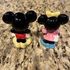 Vintage Porcelain Mickey And Minnie Mouse Figurines 1960 s Disney Japan Set Of 2