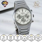 Seiko Men s Watch Chronograph Quartz White Dial Stainless Steel Bracelet Ssb451
