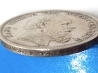 5 Mark 1875 Wurttemberg Germany Konig Karl 27 54g Silver