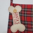 Santa s Little Yelper Pet Stocking  117 