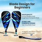 Carbon Fiber Paddle Board   70-86 Inches Adjustable Sup Paddle   3-piece Lightwe