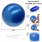 Exercise Yoga Ball Yoga Fitness Pilates Sculpting Balance Include Pump Workout