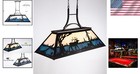 Farmhouse Lighting Chandelier - 3-light Pool Table Fixture For Rustic Homes