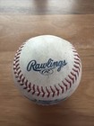 Official Rawlings Game Used Major League Baseball Mlb Real Leather  32 Fast Ship