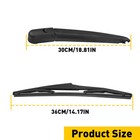 Fit Lexus Rx330 Rx350 Rx400h Rx300 Rear Window Windshield Wiper Arm   Blade Usa